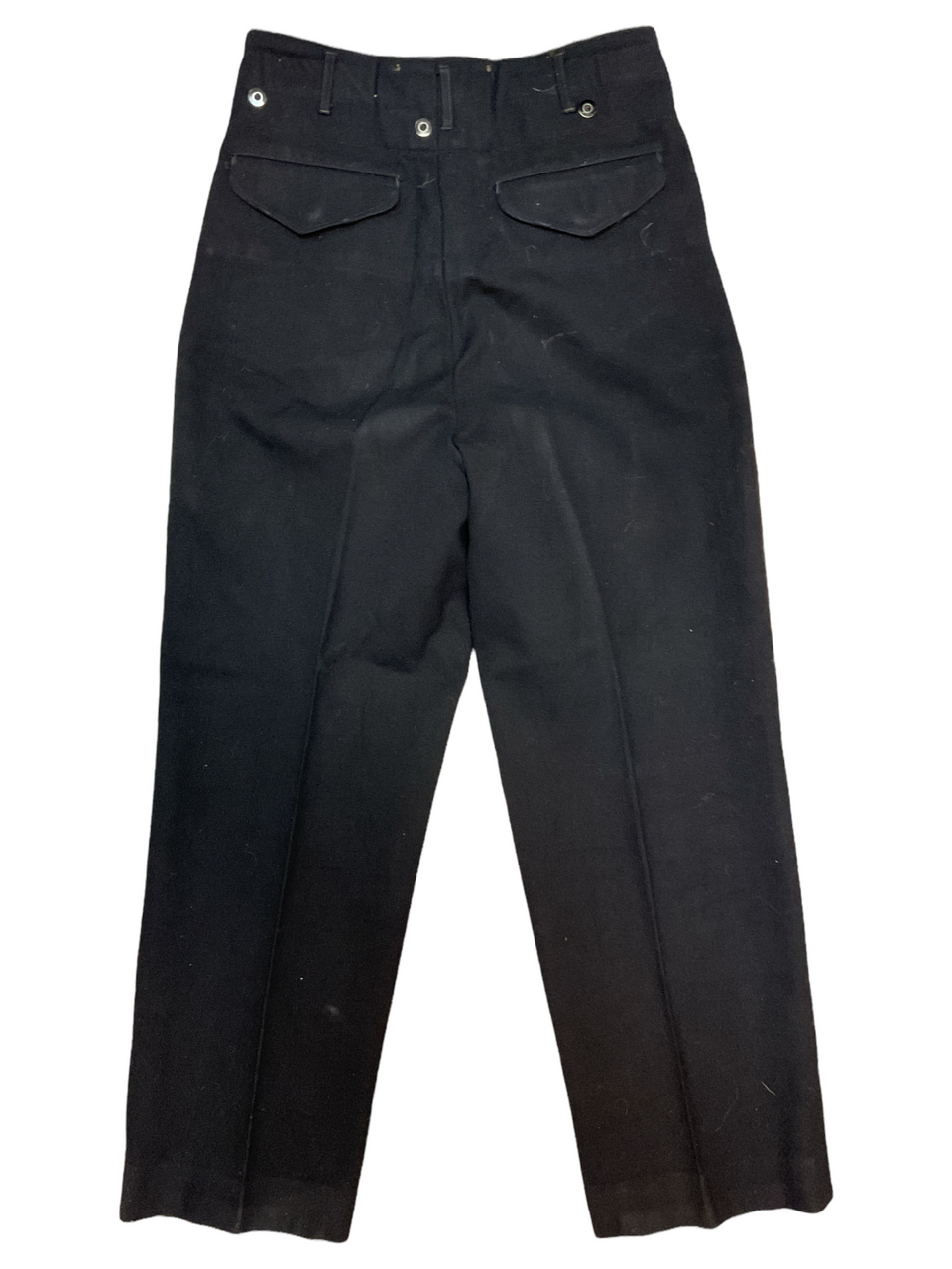 WW2 Canadian RCN Navy 1940 Dated Blue Wool Trousers W 32 x L 30 WW2 Canadian RCN Navy 1940 Dated Blue Wool Trousers W 32 x L 30