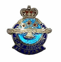 Royal Canadian Air Force RCAF Association 15 Years Membership Enamel Pin