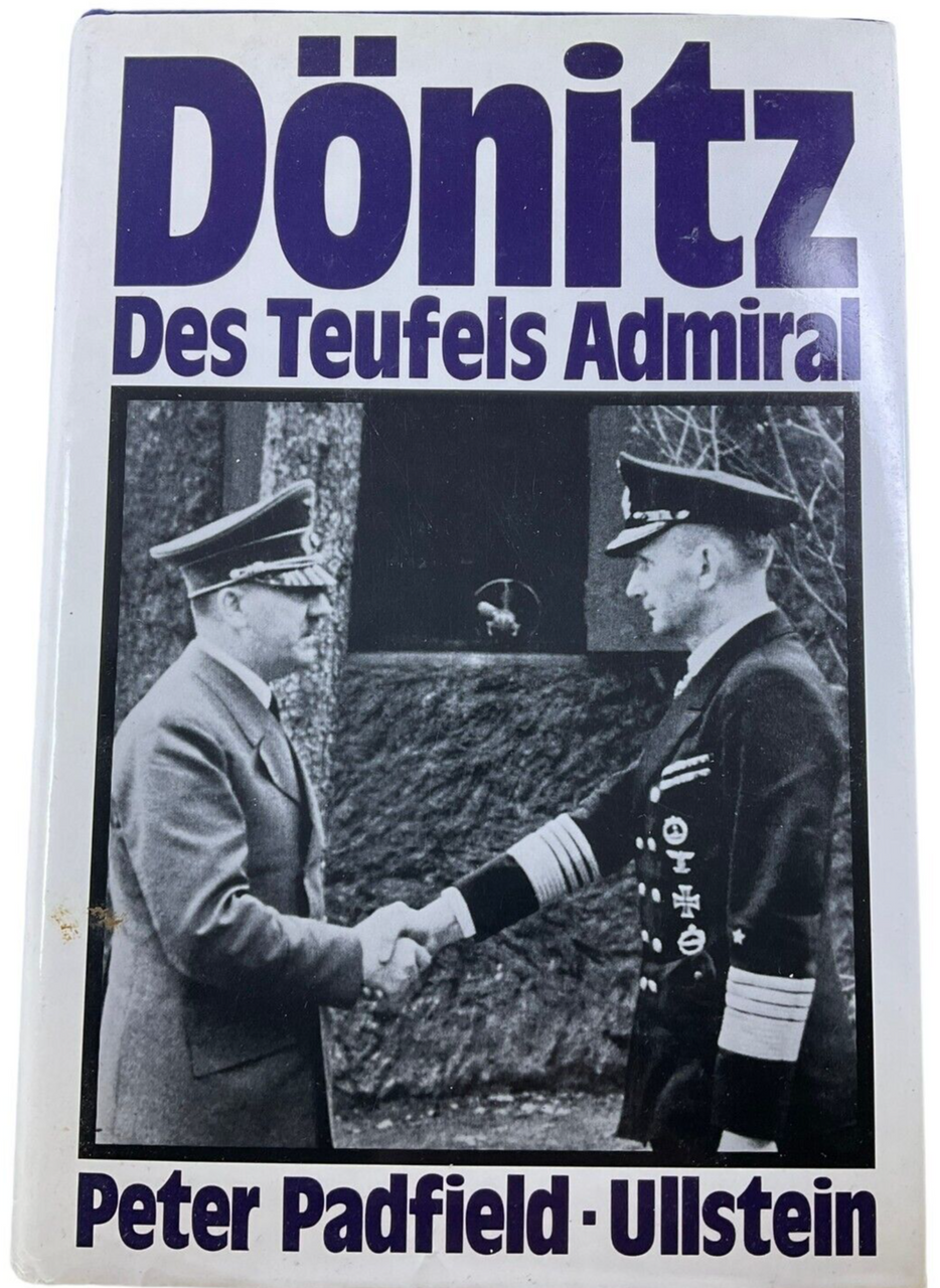 WW2 German Donitz The Devils Admiral GERMAN TEXT Hardcover Reference Book WW2 German Donitz The Devils Admiral GERMAN TEXT Hardcover Reference Book