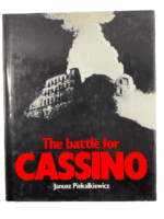 WW2 US British German Canada Battle For Cassino Hard Cover Reference Book