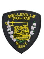 US Belleville New Jersey Police Patch US Belleville New Jersey Police Patch