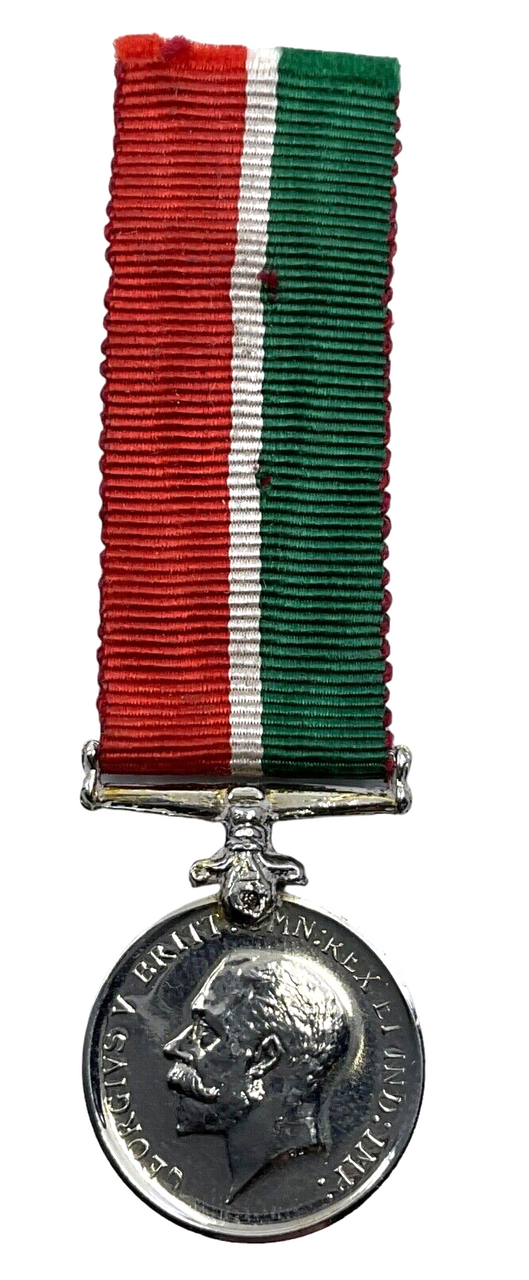 WW1 British Merchant Navy War Service Medal 1914-1918 Miniature WW1 British Merchant Navy War Service Medal 1914-1918 Miniature
