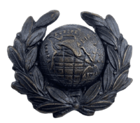 WW2 British Royal Marines Collar Badge Insignia Single