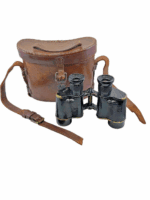 WW2 British RAF Air Ministry Binoculars in Leather Case of Issue WW2 British RAF Air Ministry Binoculars in Leather Case of Issue