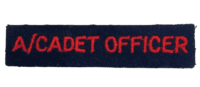 British Royal Navy A/Cadet Officer Insignia Patch