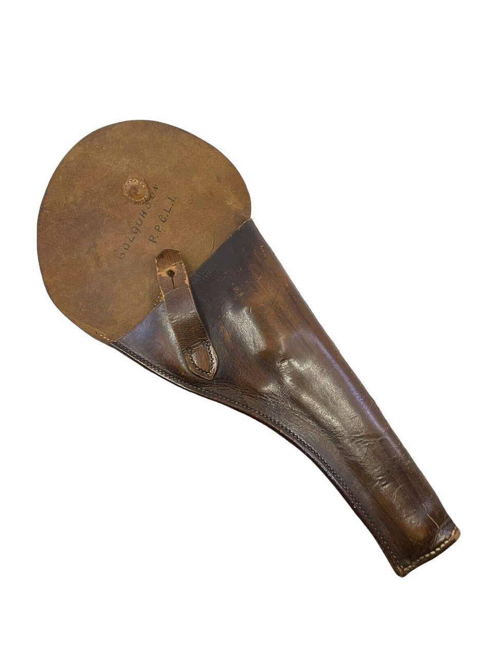 WW1 Canadian CEF PPCLI Named Leather Holster MC Winner Commanding Officer WW1 Canadian CEF PPCLI Named Leather Holster MC Winner Commanding Officer