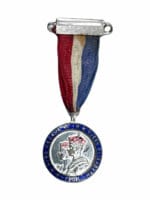 Canadian British King George VI Coronation 1937 Enamel Medal