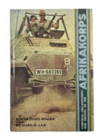 WW2 German Uniforms Organization History Afrikakorps Hard Cover Reference Book