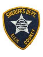 US Ellis County Kansas Sheriffs Department Police Patch US Ellis County Kansas Sheriffs Department Police Patch