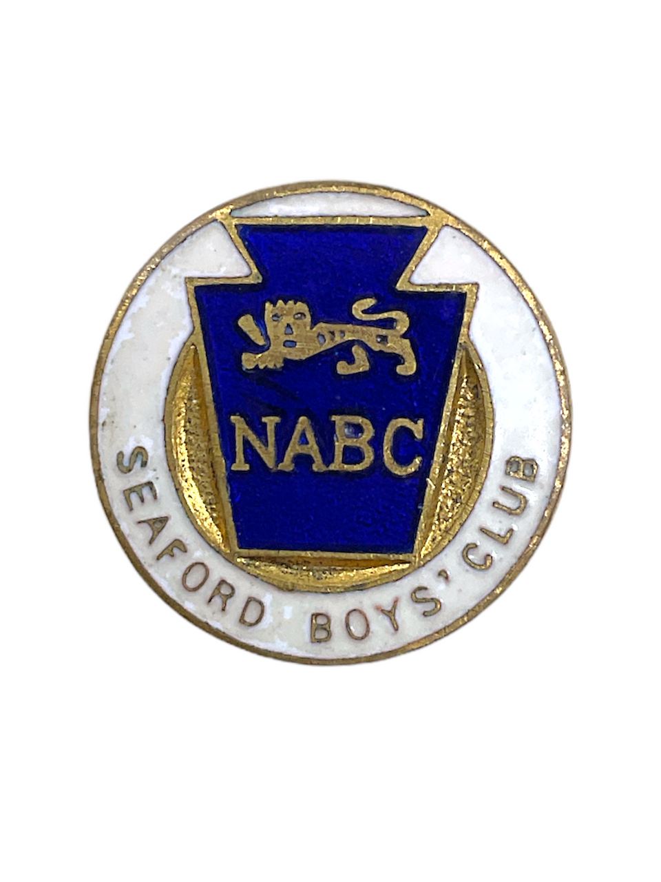 British Seaford Boys Club NABC Enamel Lapel Pin Badge British Seaford Boys Club NABC Enamel Lapel Pin Badge