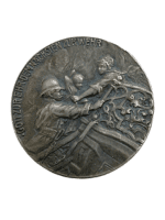 1930's German Fire Service Gott Zur Erhe Nachsten Zur Wehr Lapel Badge