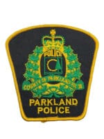 Canadian Alberta Parkland County of Parkland 31 Yellow Border Police Patch Canadian Alberta Parkland County of Parkland 31 Yellow Border Police Patch