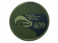 Canadian RCAF 409 Squadron Green Subdued Squadron Patch