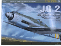 WW2 German Luftwaffe JG 2 Jagdgeschwader Richthofen 5 NO DECALS Reference Book