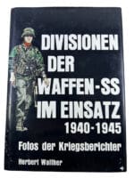 WW2 German Waffen Division in Action War Reporter Photos GER TEXT Reference Book