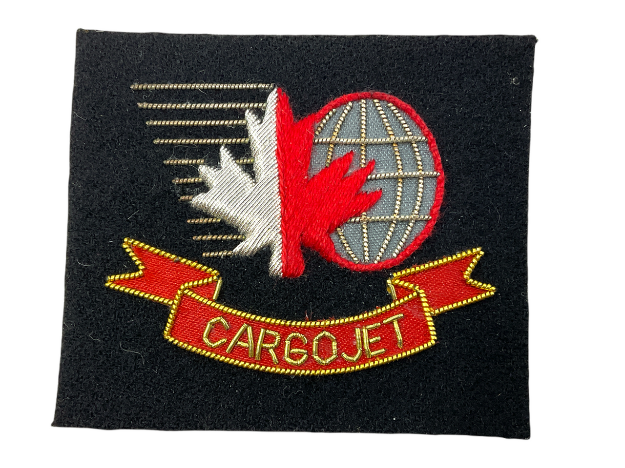 Canadian Cargojet Bullion Embroidered Patch 2 Canadian Cargojet Bullion Embroidered Patch 2