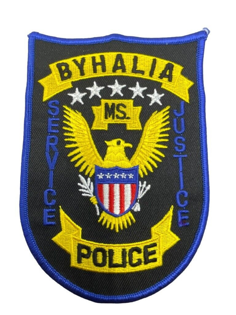 US Byhalia Mississippi Police Patch US Byhalia Mississippi Police Patch