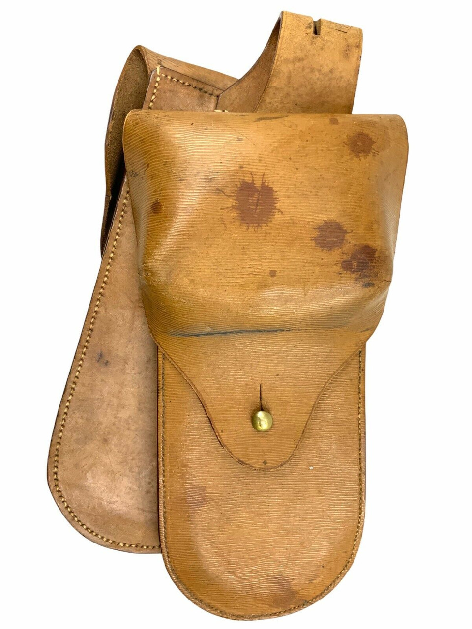 Victorian Canadian Boer War Dominion Of Canada Marked Leather Saddle Bags Victorian Canadian Boer War Dominion Of Canada Marked Leather Saddle Bags