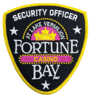 US Security Officer Lake Vermilion Fortune Bay Minnesota Police Patch