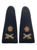 WW2 British Canadian Lieutenant General Rank Shoulder Boards Insignia Pair