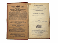 British Victorian Army Instructions Sword Carbine Lance Exercises Manual 1865 British Victorian Army Instructions Sword Carbine Lance Exercises Manual 1865