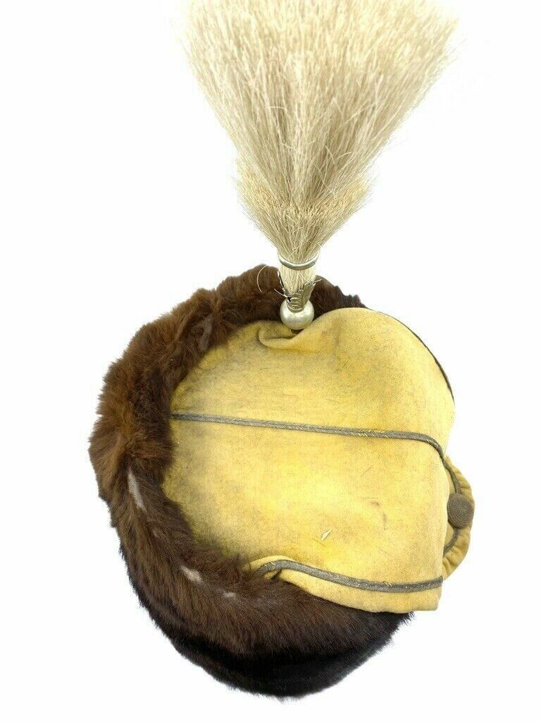 British Victorian 14th Hussars Officers Busby with Chinstrap by Cater and Co British Victorian 14th Hussars Officers Busby with Chinstrap by Cater and Co