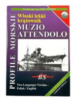 WW2 Italian Navy Muzio Attendolo Profile Morskie 70 Soft Cover Reference Book