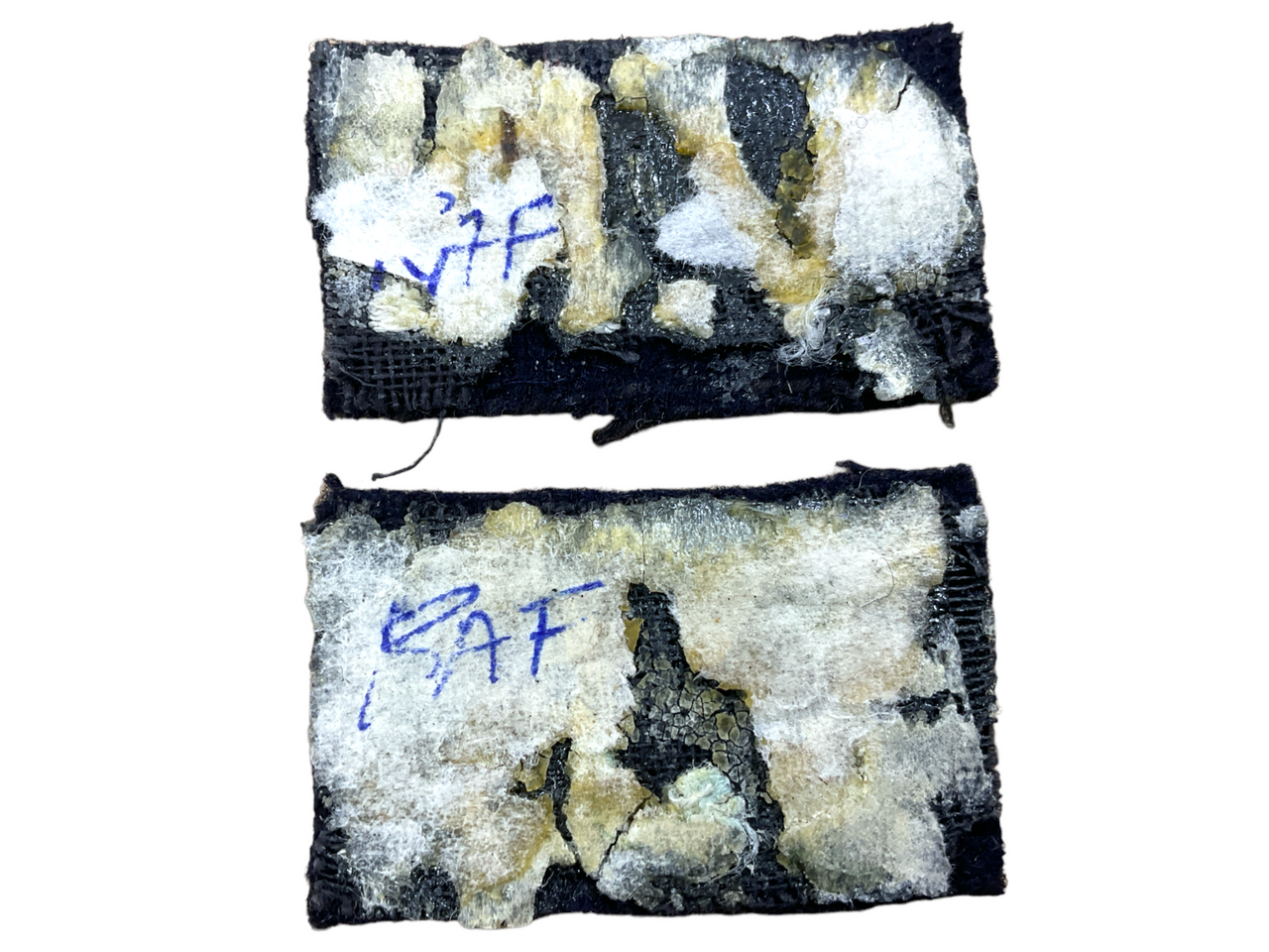 WW2 British Canadian RAF Volunteer Reserve Patch Insignia Pair WW2 British Canadian RAF Volunteer Reserve Patch Insignia Pair