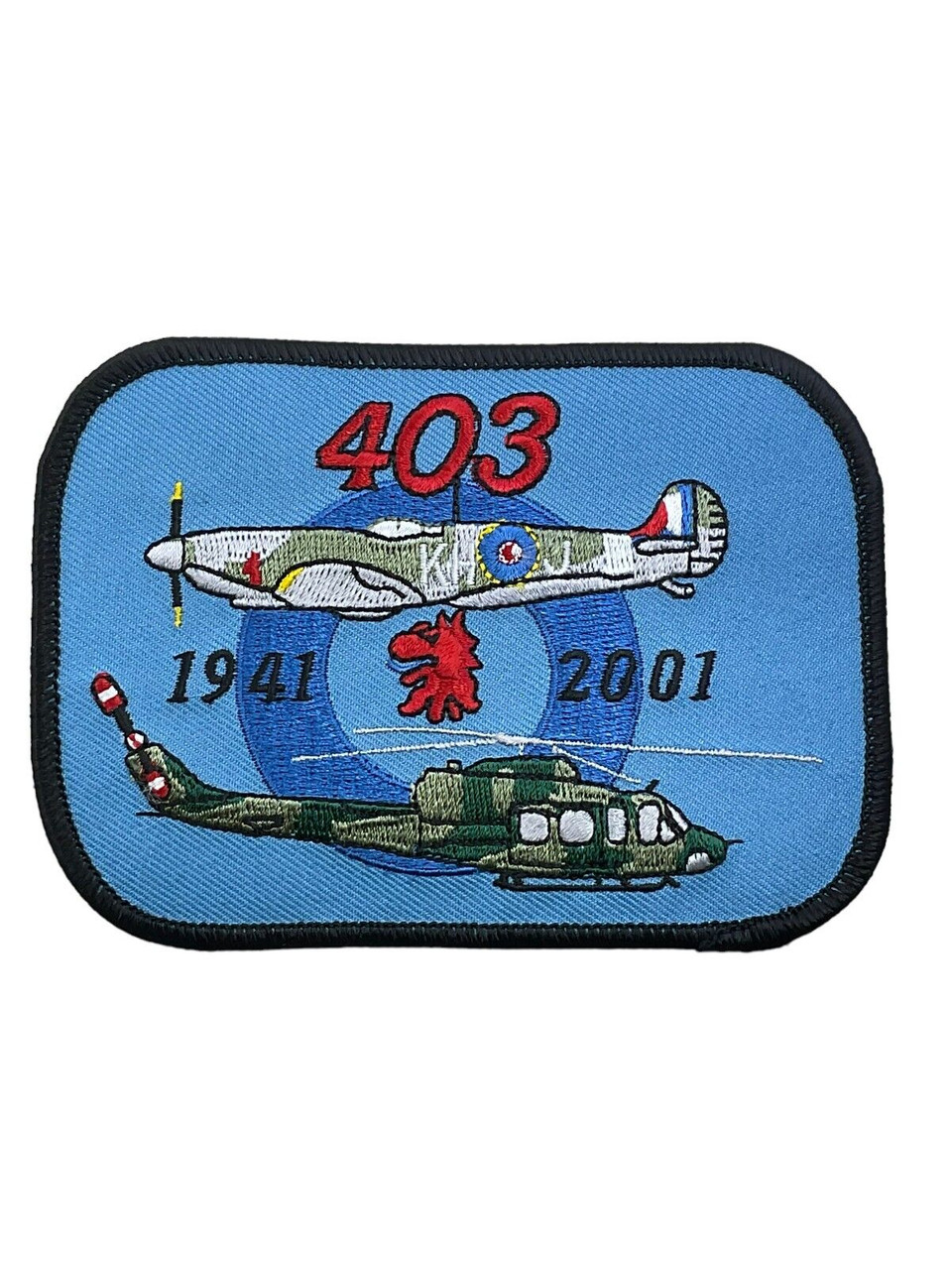 Canadian Forces RCAF 403 Squadron 60th Anniversary Crest Patch Canadian Forces RCAF 403 Squadron 60th Anniversary Crest Patch