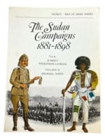British The Sudan Campaigns 1881-1898 Osprey Soft Cover Reference Book