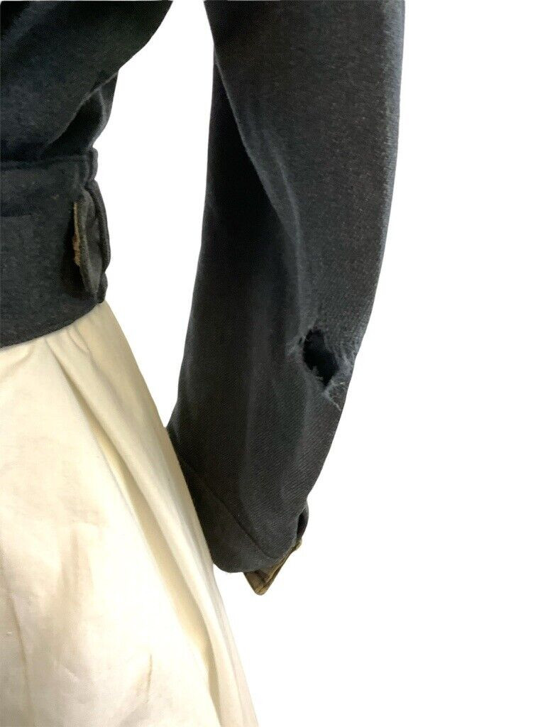 WW2 Canadian RCAF Air Force Battle Dress Jacket 1943 Dated Named Missing Boards WW2 Canadian RCAF Air Force Battle Dress Jacket 1943 Dated Named Missing Boards