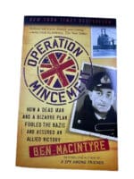 WW2 British Operation Mincemeat Ben MacIntyre Softcover Reference Book