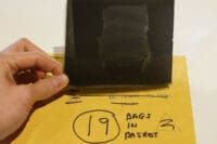 WW2 British Airborne Para Bags in Basket Original Negative #19