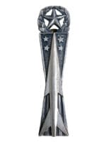 Vietnam War US USAF Missile Operations Badge Clutch Back