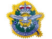 RCAC 629 Fanfare Squadron Air Cadets Crest Patch Printed