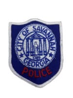 US City of Savannah Georgia Police Patch