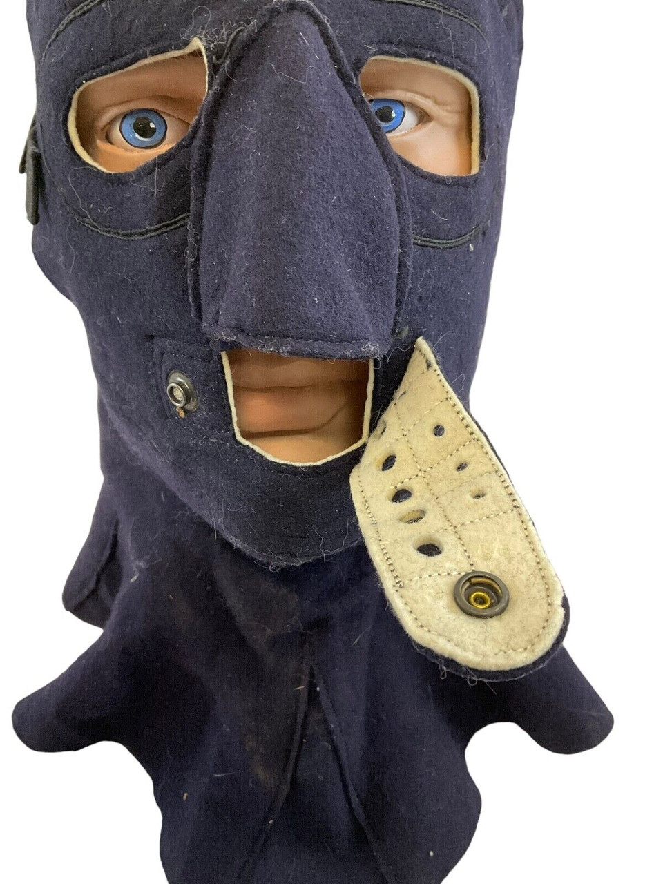 WW2 Canadian Navy RCN Extreme Cold Weather Face Mask WW2 Canadian Navy RCN Extreme Cold Weather Face Mask