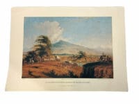 British Forces Crossing The Orange River 1852 Painting Print 19 x 15 Inches