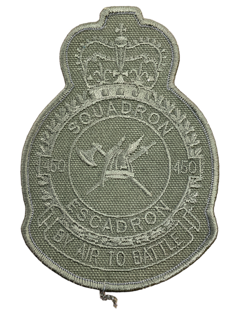 Canadian Forces RCAF 460 Squadron Subdued Crest Patch Canadian Forces RCAF 460 Squadron Subdued Crest Patch