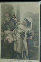 WW1 Canadian CEF Souvenir Paper Affectionate Postcard.