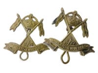 Canadian 16/22nd Saskatchewan Horse Collars Insignia Pair