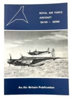 WW2 British RAF Aircraft Serial Numbers DA100-DZ999 Soft Cover Reference Book