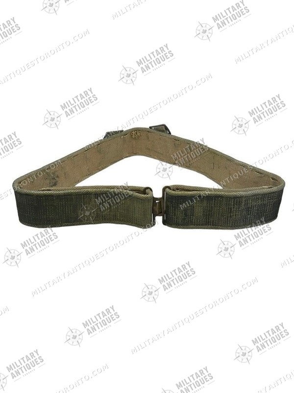 WW2 Canadian Army P37 Pattern 37 Web Belt Blancoed - Military Antiques ...