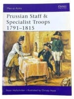 Prussian Staff and Specialist Troops 1791-1815 Osprey SC Reference Book