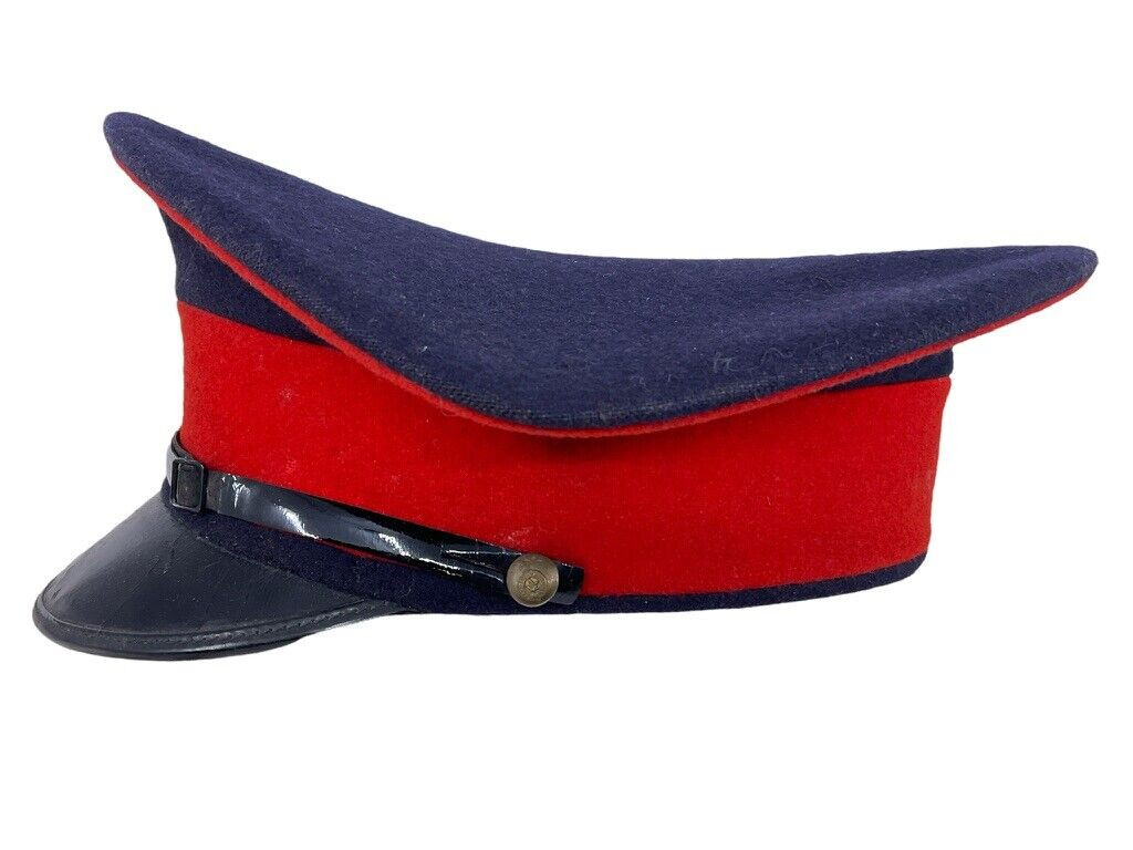 Canadian Artillery RCA Peak Cap Hat Size 7 1/4 William Scully Montreal Canadian Artillery RCA Peak Cap Hat Size 7 1/4 William Scully Montreal