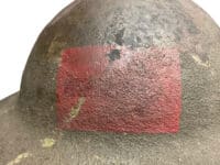 WW1 Canadian CEF 1st Machine Gun Corps Flashed Brodie Helmet Shell