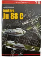 WW2 German Luftwaffe Junkers Ju88C Bomber Topdrawings 78 SC Reference Book