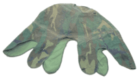 US Woodland Camouflage M1 Helmet Cover 1978 US Woodland Camouflage M1 Helmet Cover 1978
