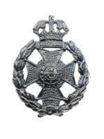 British Rifle Brigade Regiment Staybright Cap Badge
