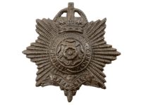 WW1 British Hampshire Regiment OSD Officers Bronze Cap Badge